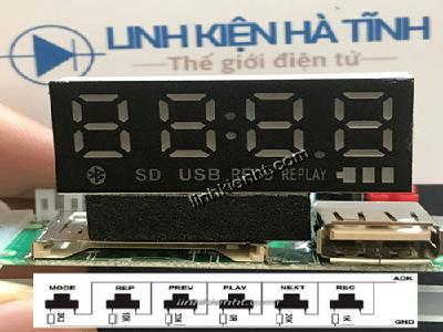 kiểu 2 - Mạch bluetooth loa kéo mặt loa kéo màn hình loa kéo mặt khiển loa kéo 