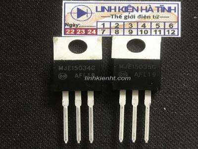 Cặp sò thúc ON MJE15034G / MJE15035G MJE15034 MJE15035 mới - AI18