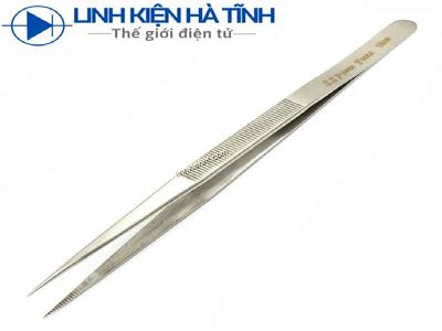 Nhíp inox 18cm nhíp răng có độ cứng cao kẹp hợp kim đặc biệt đầu nhíp nhọn