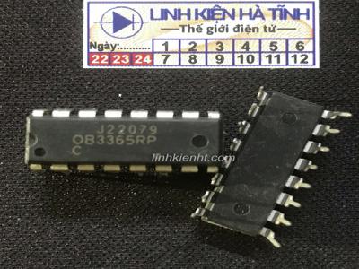IC nguồn OB3365RP OB3365RP OB3365 3365 Dip-16 mới IC nguồn OB3365RP OB3365RP OB3365 3365 Dip-16 mới