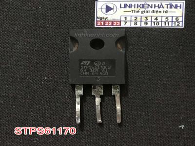 Đi ốt xung STPS61170CW 61A 170V thay thế STPS80170CW chính hãng tháo máy-AD12