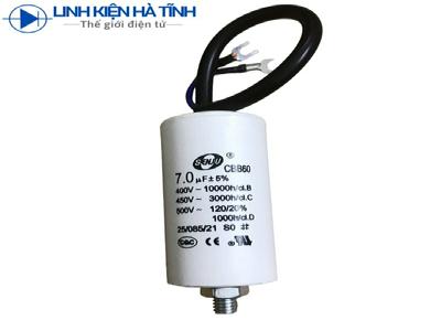 Tụ khởi động CBB60 7uf 450V có vít Tụ khởi động CBB60 7uf 450V có vít