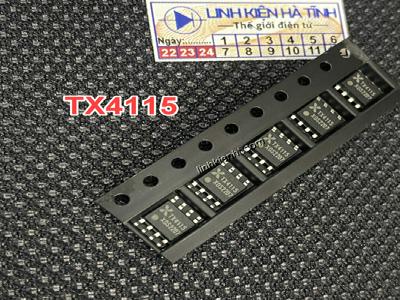 ic hạ áp loa kéo TX4115 SOP-8 mới ic hạ áp loa kéo TX4115 SOP-8 mới