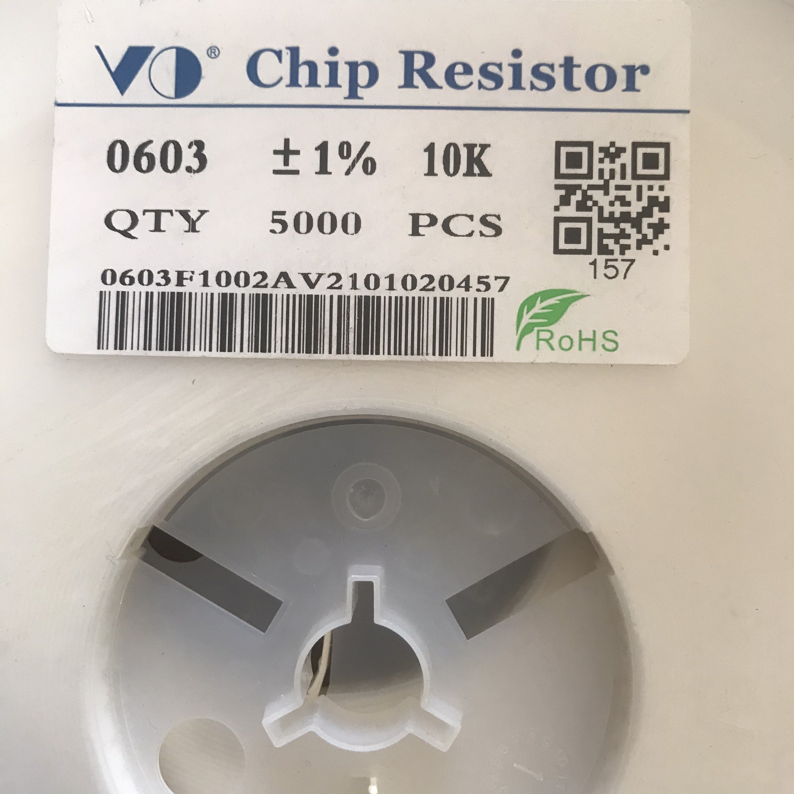 Điện trở chip trở dán 0603 10K sai số 1% trở 10K 