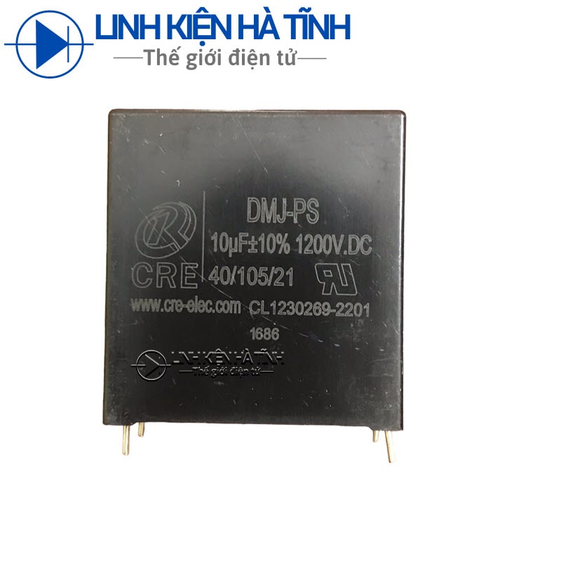 Tụ 10UF 1200V DC tụ máy kích 10UF 1200VDC