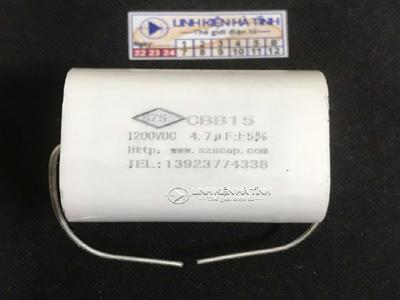 Tụ điện tần số cao máy hàn 1200VDC 4.7UF tụ 4.7uf 1200vdc Tụ điện tần số cao máy hàn 1200VDC 4.7UF tụ 4.7uf 1200vdc