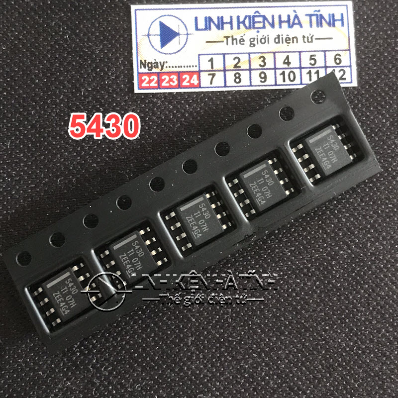IC hạ áp 2 con TPS5430 TPS5430DDAR 5430 TI SOP-8 mới