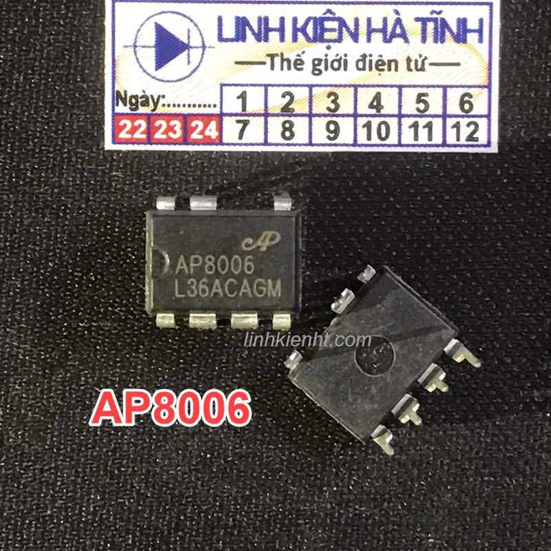 IC nguồn AP8006 DIP-8 mới