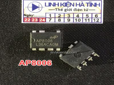 IC nguồn AP8006 DIP-8 mới IC nguồn AP8006 DIP-8 mới
