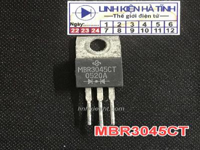 MBR3045CT MBR3045 STPS3045CT 30A 45V tháo máy - AC25