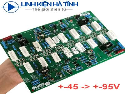 Mạch công suất ampli16 sò gồm 2 mạch công suất 8 sò 1 vế điện áp cao công suất 600W mạch sợi thủy tinh chất lượng cao