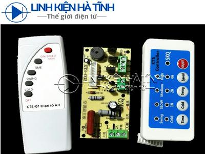 Mạch quạt hơi nước đa năng kèm hiển thị mạch quạt điều hòa kèm phím bấm có đường gắn phao nước công suất 300W