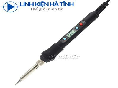 Máy hàn thiếc cầm tay màn hình LCD mỏ hàn thiếc 220V 60W phím nhỏ