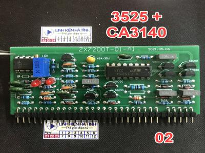 mẫu 2-Bo điều khiển máy hàn bo xung mạch lái IGBt máy hàn SG3525 TL084CN 4606 UC3846N CA3140