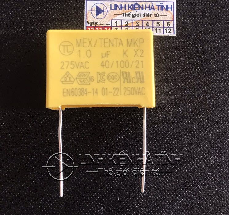 Tụ 275V 1.0UF X2 tụ lọc AC 105K 275V 1uF 275VAC