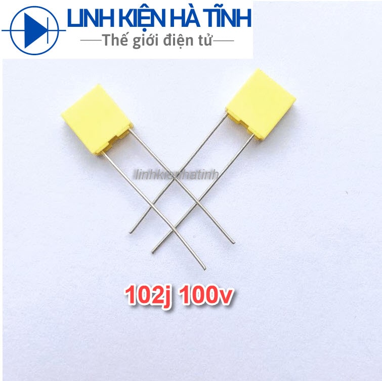 Tụ 102j100V 102J 100V máy hàn tụ vuông 102j