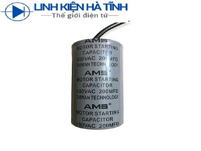 Tụ khởi động CBB60 200UF 450VAC Tụ khởi động CBB60 200UF 450VAC