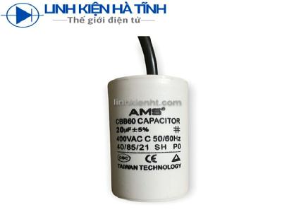 Tụ khởi động CBB60 20UF 400VAC Tụ khởi động CBB60 20UF 400VAC