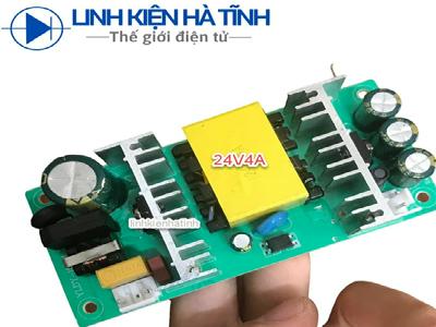 Mạch nguồn Loa Kéo 24V 4A nguồn LED PAR nguồn đèn LED 54 bóng 24V 100W 24V4A 