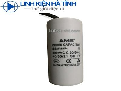 Tụ khởi động CBB60 35UF 400VAC Tụ khởi động CBB60 35UF 400VAC