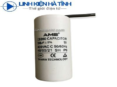 Tụ khởi động CBB60 50UF 400VAC Tụ khởi động CBB60 50UF 400VAC