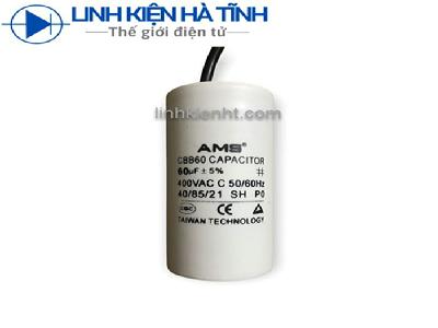 Tụ khởi động CBB60 60UF 400VAC Tụ khởi động CBB60 60UF 400VAC