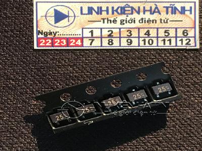 Tran số NPN dán, tran số ngược 25 - 30mA 50V transistor số 25