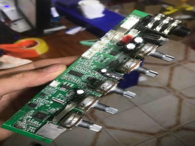 Bo công suất loa kéo nhỏ tháo rời mạch công suất loa kéo 65W IC H5878 tháo từ loa kéo