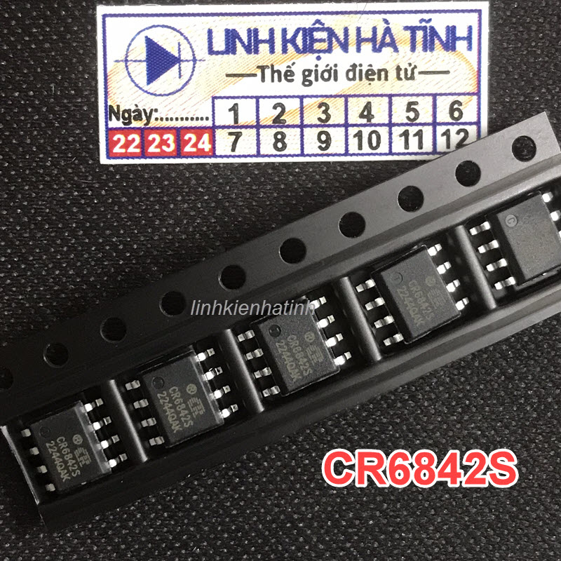 IC nguồn CR6842S CR6842 SOP-8 mới