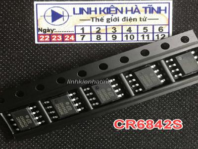 IC nguồn CR6842S CR6842 SOP-8 mới IC nguồn CR6842S CR6842 SOP-8 mới