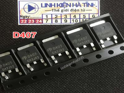 AOD407 A-252 D407 To252 Mosfet P-Ch 60v 12a chất lượng cao -BD25