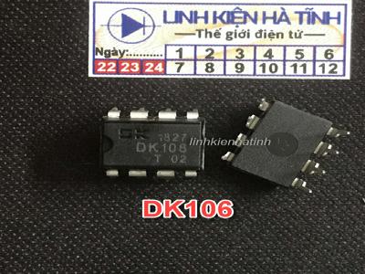 IC nguồn bếp từ DK106 DIP-8 mới IC nguồn bếp từ DK106 DIP-8 mới