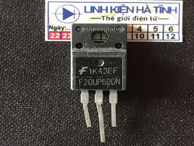 Đi ốt xung kép F20UP60DN F20UP60 20A 600V vào chân giữa hàng tháo máy - AD3