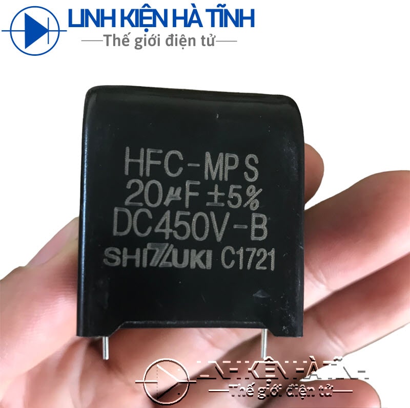 Tụ 20uf 450V tụ điều hòa Daikin HFC-MPS 20UF DC450V hàng mới loại tốt