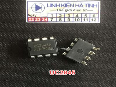 IC dao động nguồn UC2845N UC2845BN UC2845 Dip-8 mới