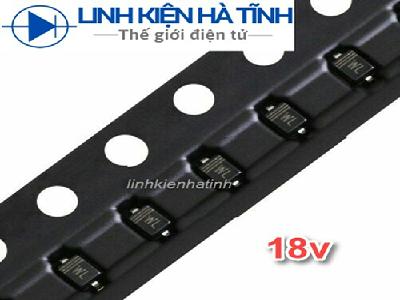 Đi ốt zener 18V WL BZT52C18V WL SOD-123 1206