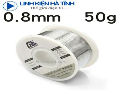 THIẾC HÀN DIA 63/37 0.8mm loại 50G