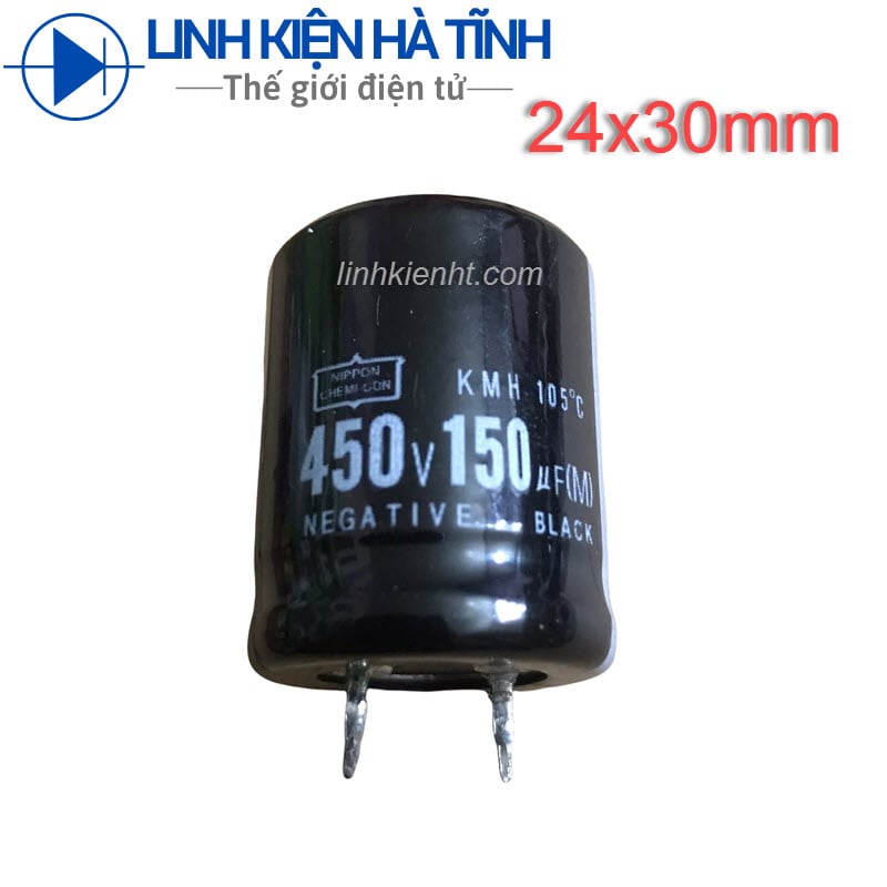 Tụ hóa 150uf 450V 150uf