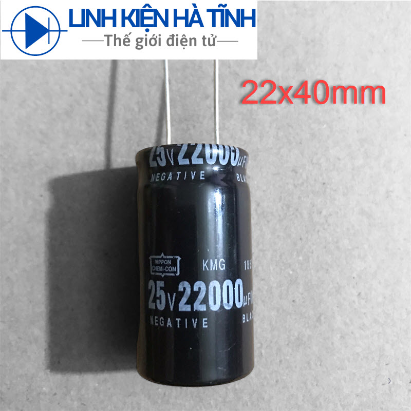 Tụ hóa 22000uf 25V 22.000uf