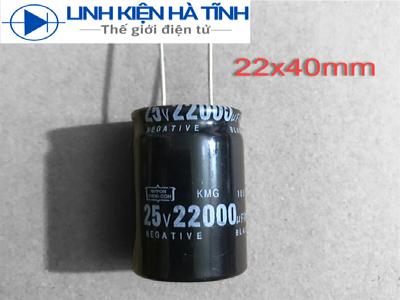 Tụ hóa 22000uf 25V 22.000uf Tụ hóa 22000uf 25V 22.000uf