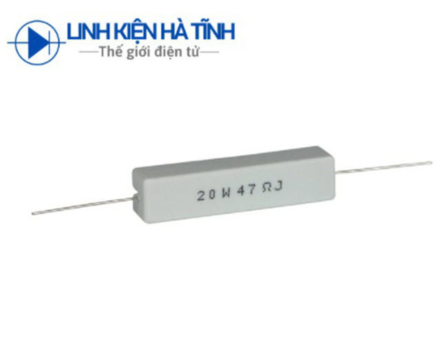 Trở sứ 20W 47R trở công suất 47R 20W