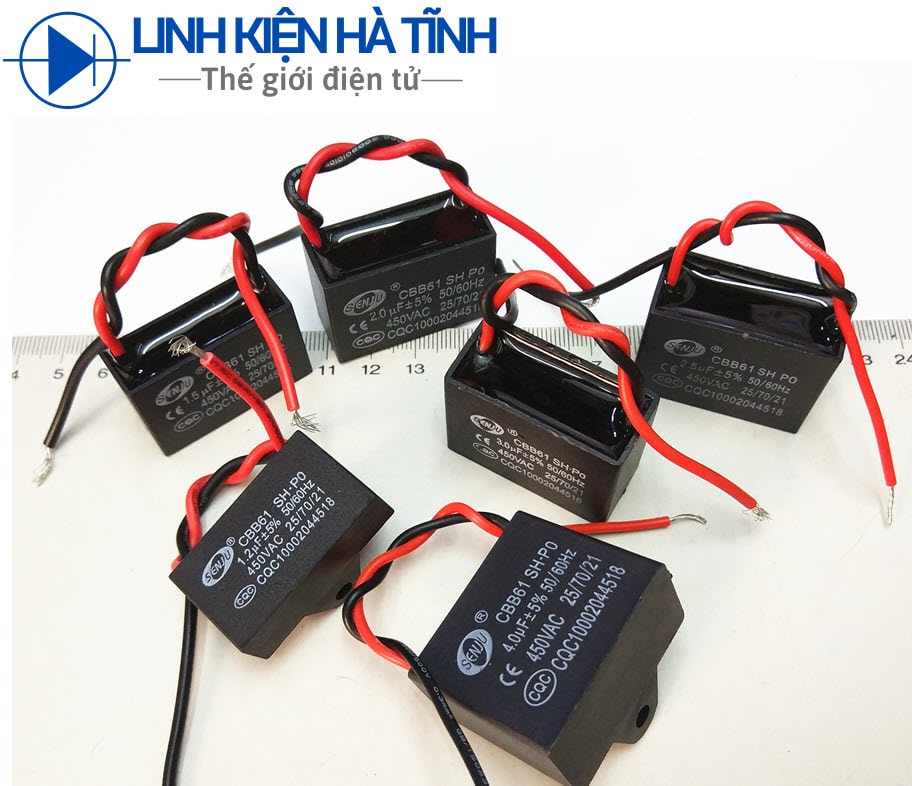 TỤ QUẠT CBB61 1.5UF