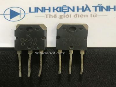 Cặp Sò âm thanh D718 B688 chính hãng lưng đồng tháo máy