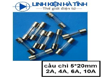 cầu chì chân cắm 5x20mm 250V 5A cầu chì chân cắm 5x20mm 250V 5A