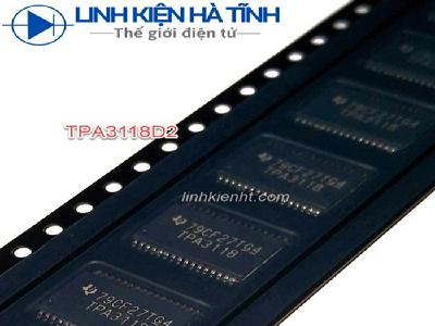 IC KHUẾCH ĐẠI TPA3118D2 TPA3118 3118 MỚI CHÍNH HÃNG IC KHUẾCH ĐẠI TPA3118D2 TPA3118 3118 MỚI CHÍNH HÃNG