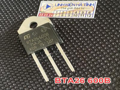 Triac BTA26 600B BTA26-600B Triac 25A 600V TO-3P zin - BF9