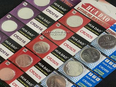 Vỉ 5 viên Pin CR2016 pin remote xe máy xe hơi cmos máy tính