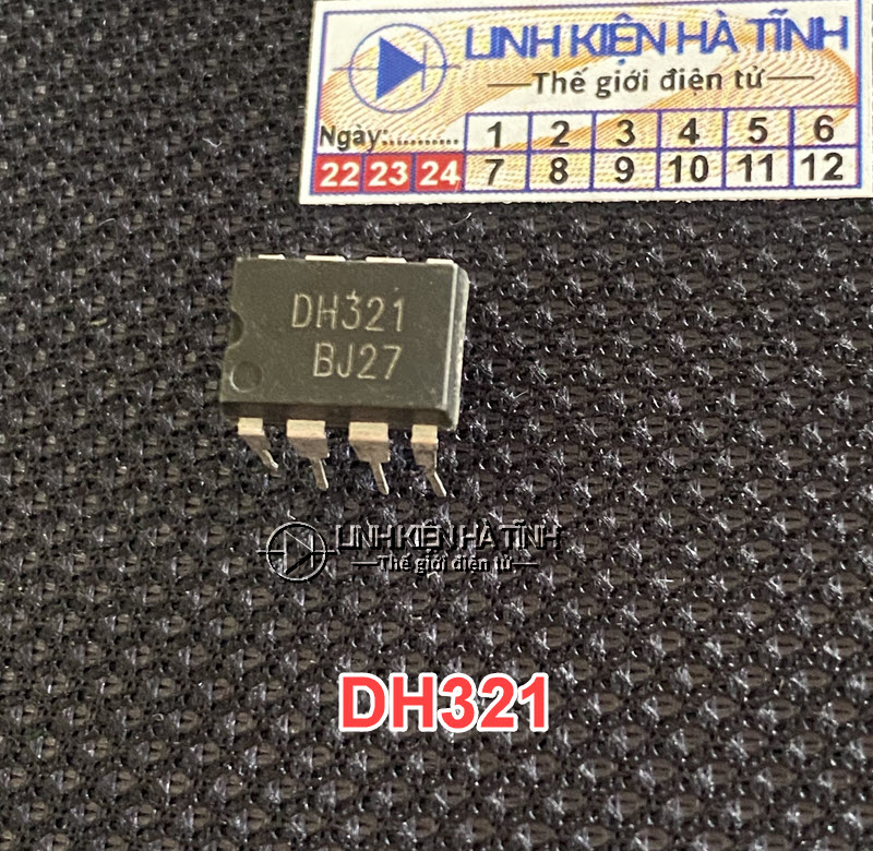 ic nguồn DH321 bếp từ DIP-8