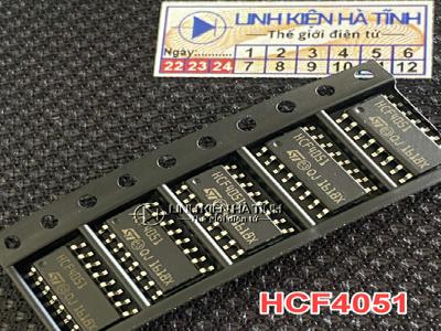 IC HCF4051 SOP-16 tương đương cd4051