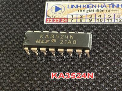 IC tạo xung KA3524N KA3524 tương đương SG3524N DIP-16
